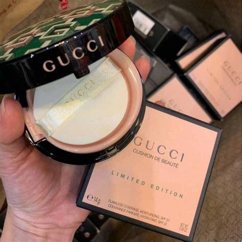 gucci powder compact refill|Gucci cushion de beaute foundation.